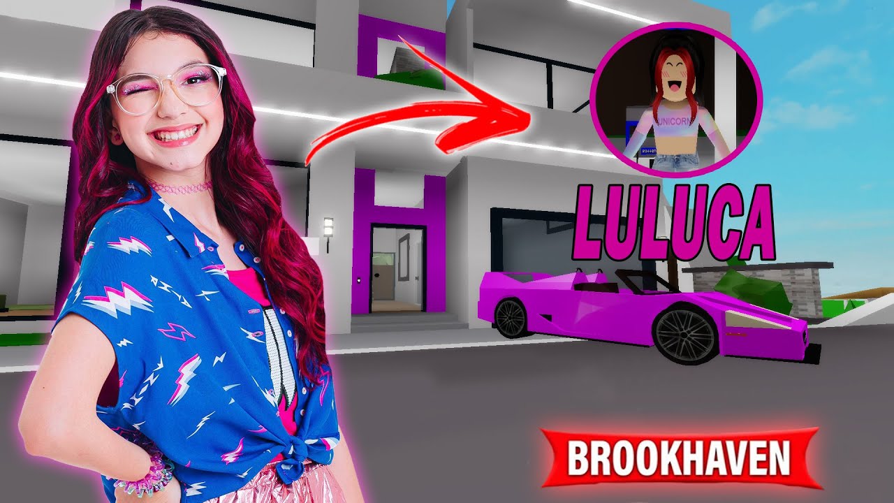 COMO VIRAR A LULUCA GAMES NO BROOKHAVEN ROBLOX 