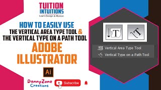 How to easily use  the Vertical Area Type Tool & Vertical type on a path tool In Adobe illustratorCC