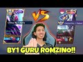 Ditantang by1 oleh guru romzino top global 1 saber