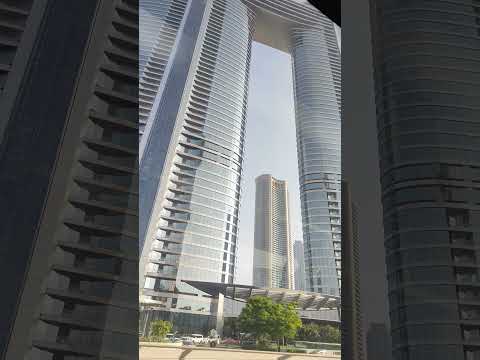 Burj Khalifa view from dubai metro #dubai #burjkhalifa