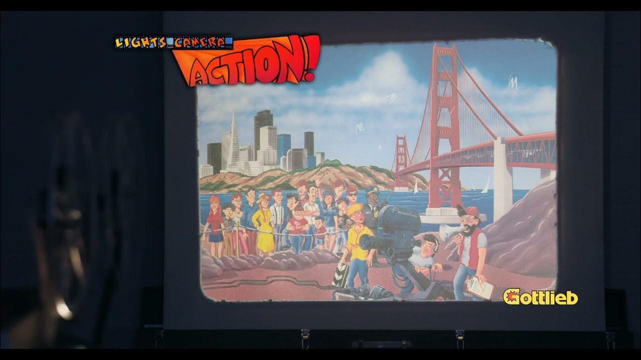 Lights Camera Action Gottlieb 1989 Full DMD YouTube