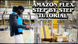 Amazon Flex Step by Step Driver Tutorial 2024 #vlog
