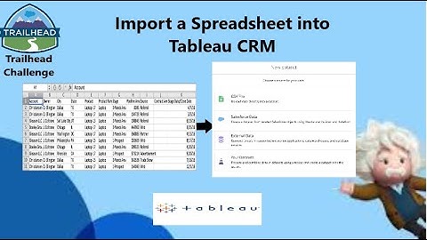 Import a Spreadsheet into Tableau CRM || Trailhead Challenge
