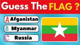 Guess and Learn ALL 49 FLAGS Of ASIA | Flag Quiz