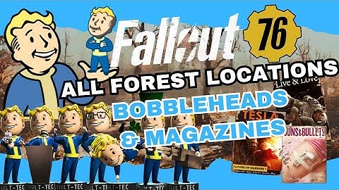 Every BOBBLEHEAD and MAGAZINE Location in The Forest (Fallout 76) #fallout76 #fallout