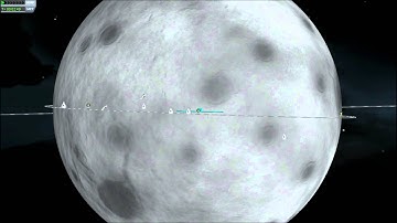 Escaping the Mun Using A Broken Ship & EVA Suit