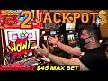 2 HUGE HANDPAY JACKPOTS On High Limit JIN LONG 888 & Konami Slot Machines -Huge high Limit Slot Play