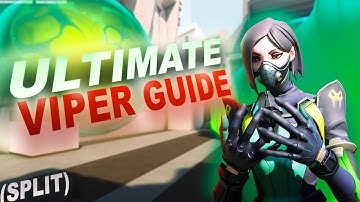 ULTIMATE Viper Guide on Split (Lineups, Setups...) - VALORANT