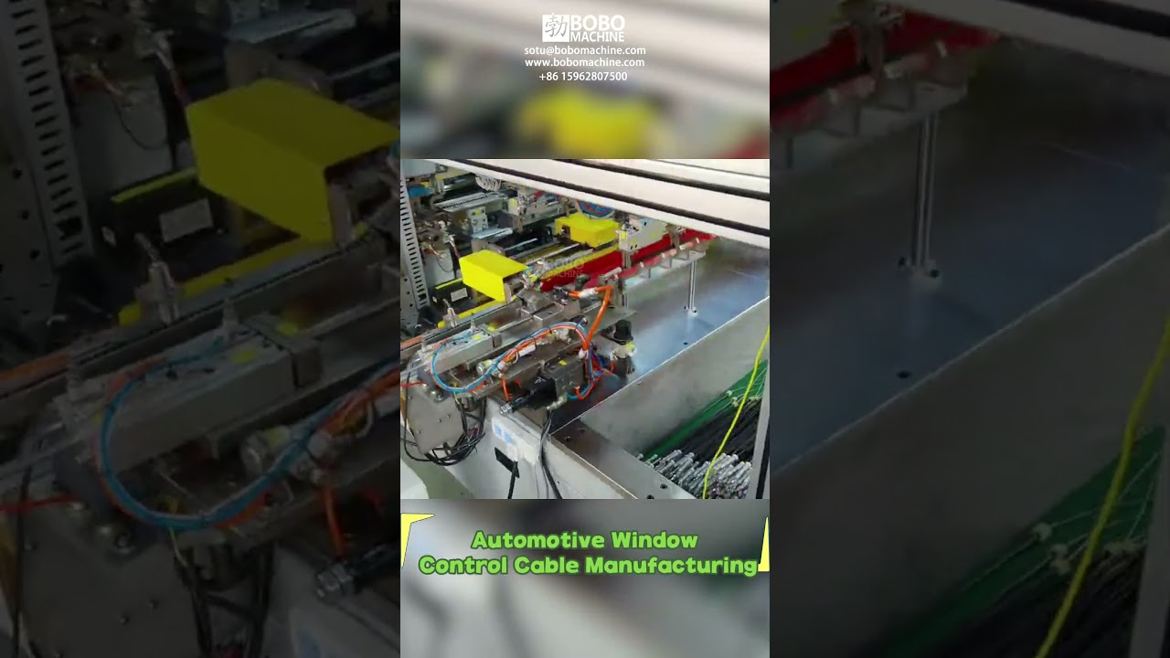 Automatic Window Regulator Cable Assembly Machine