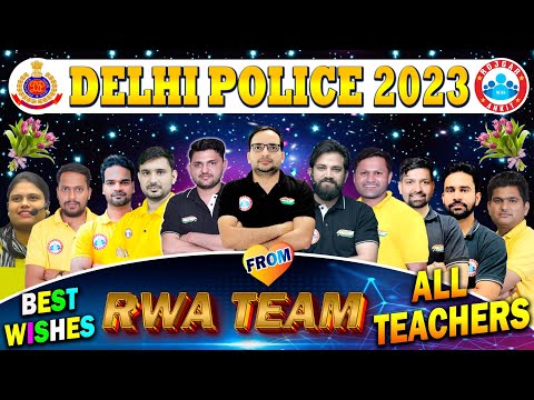 Delhi Police Exam 2023 | Best Wishes for Delhi Police 2023 Aspirants, DP Exam Strategy By RWA Team