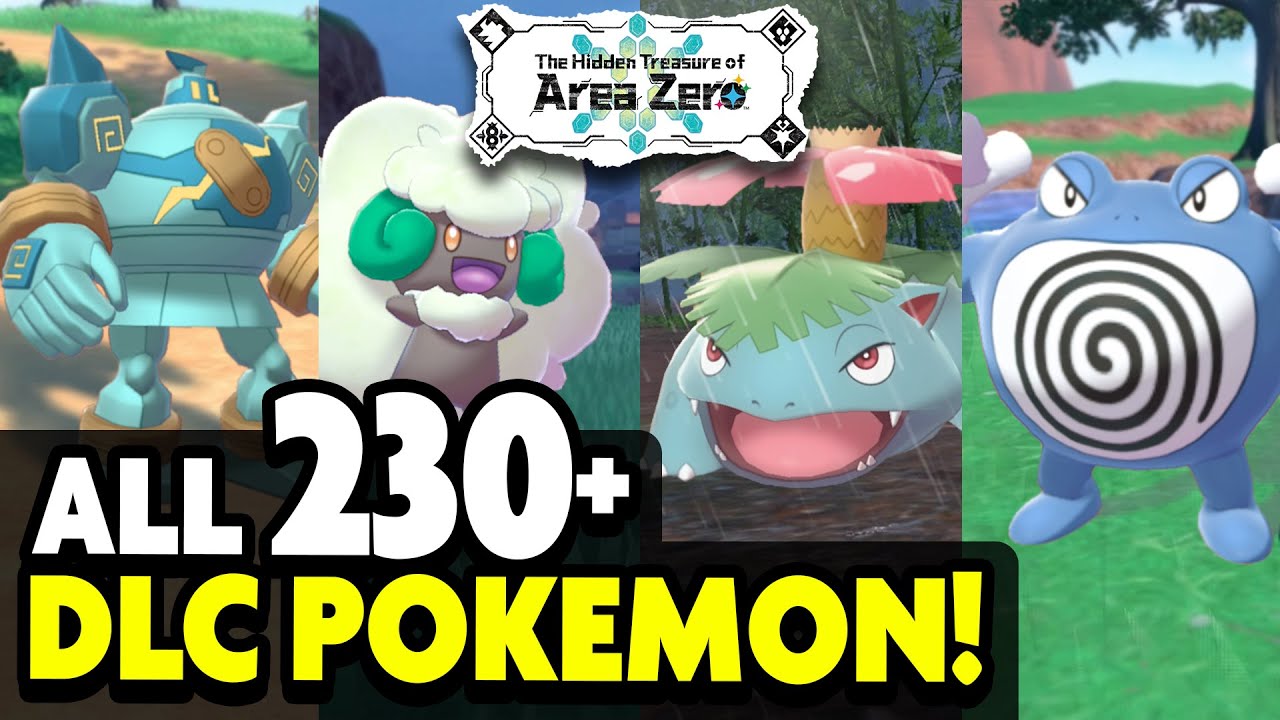 All LEAKED NEW and RETURNING POKEMON in the POKEDEX for Pokemon Scarlet and  Violet! 