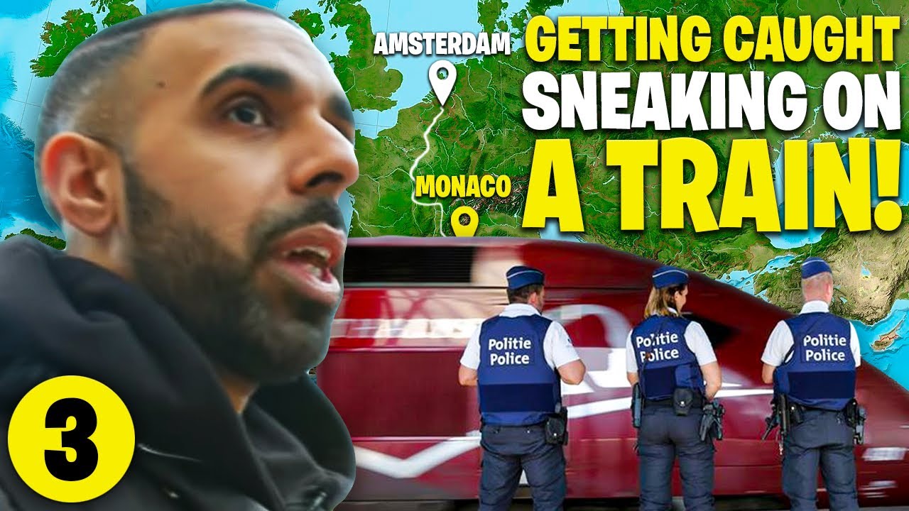 Getting CAUGHT Sneaking on a Train