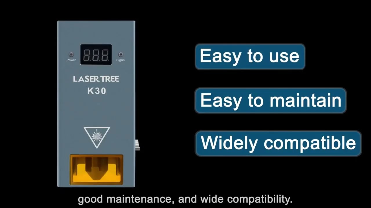 LASER TREE K30 30W Optical Power 6 Diode Laser Module with Air Assis