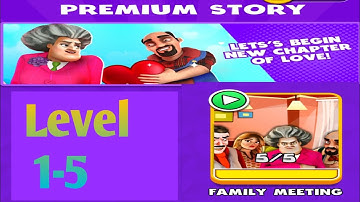 Prankster 3D Premium Story Family Meeting Level 1-5 By Z& K Games Androidios Gameplays & Walkthrough