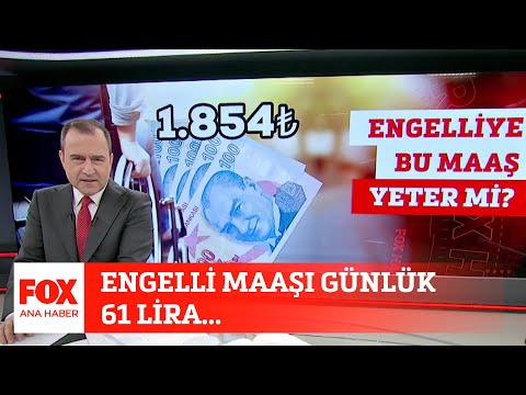 Engelli maaşı günlük 61 lira... 27 Eylül 2023 Selçuk Tepeli ile FOX Ana Haber