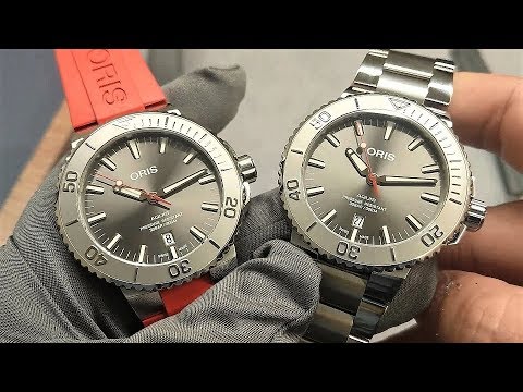 【泳渡貝加爾湖】 Oris 豪利時 Aquis Relief 日期潛水錶