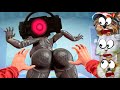 НОВАЯ ТВ ВУМЕН попалась! Skibidi Toilet GARRY&#39;S MOD СКИБИДИ ТУАЛЕТ Валеришка Макс