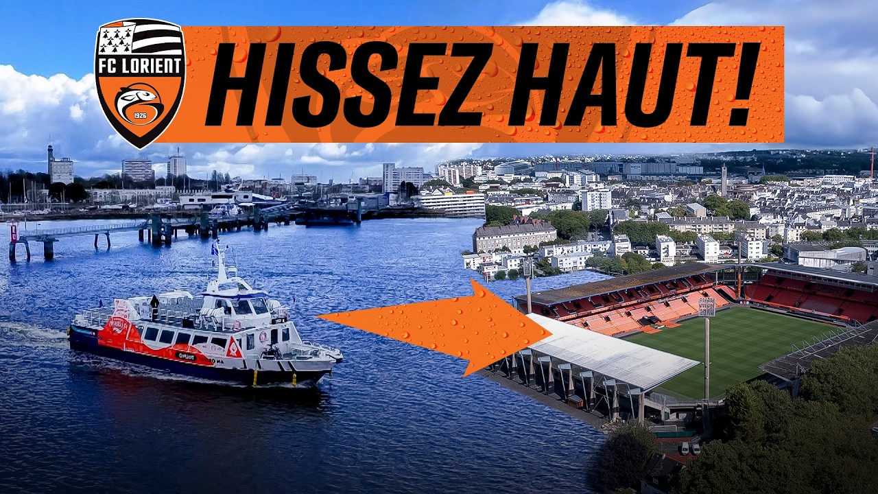 INSOLITE : Ces supporters se RENDENT au stade en BATEAU 🛥️​