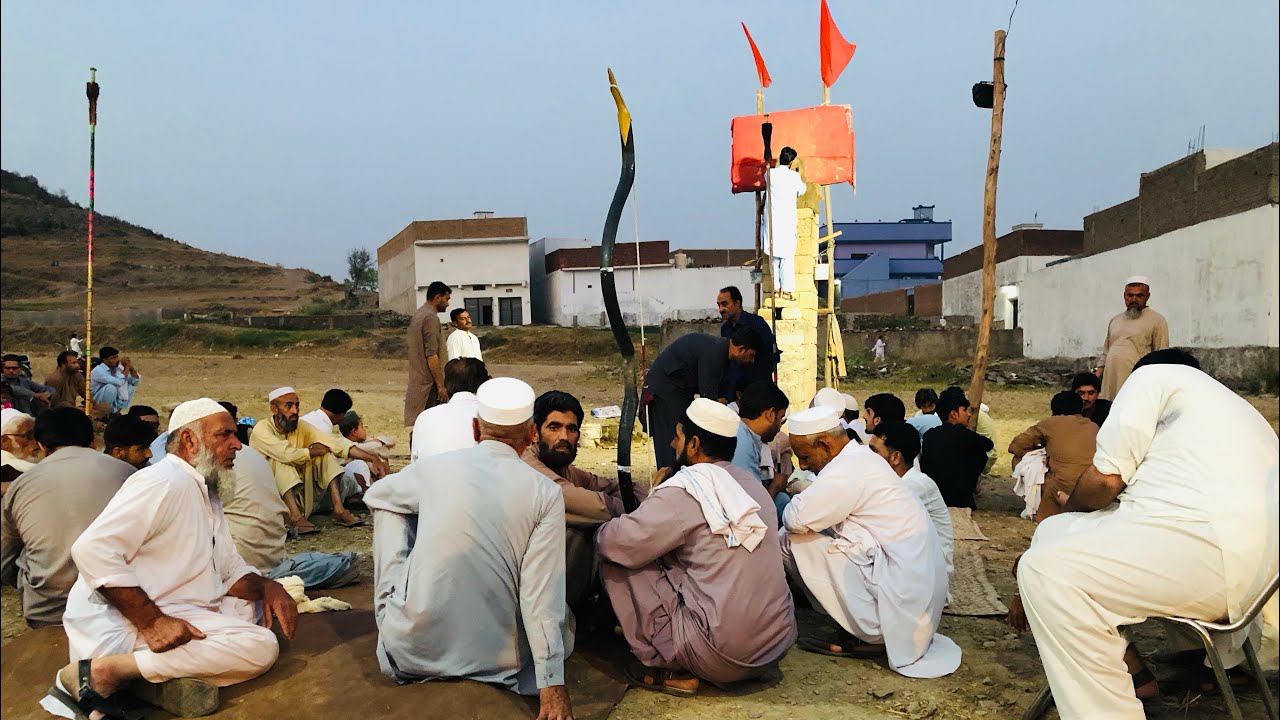 Kpk Traditional Archery Game Makha Swabi 