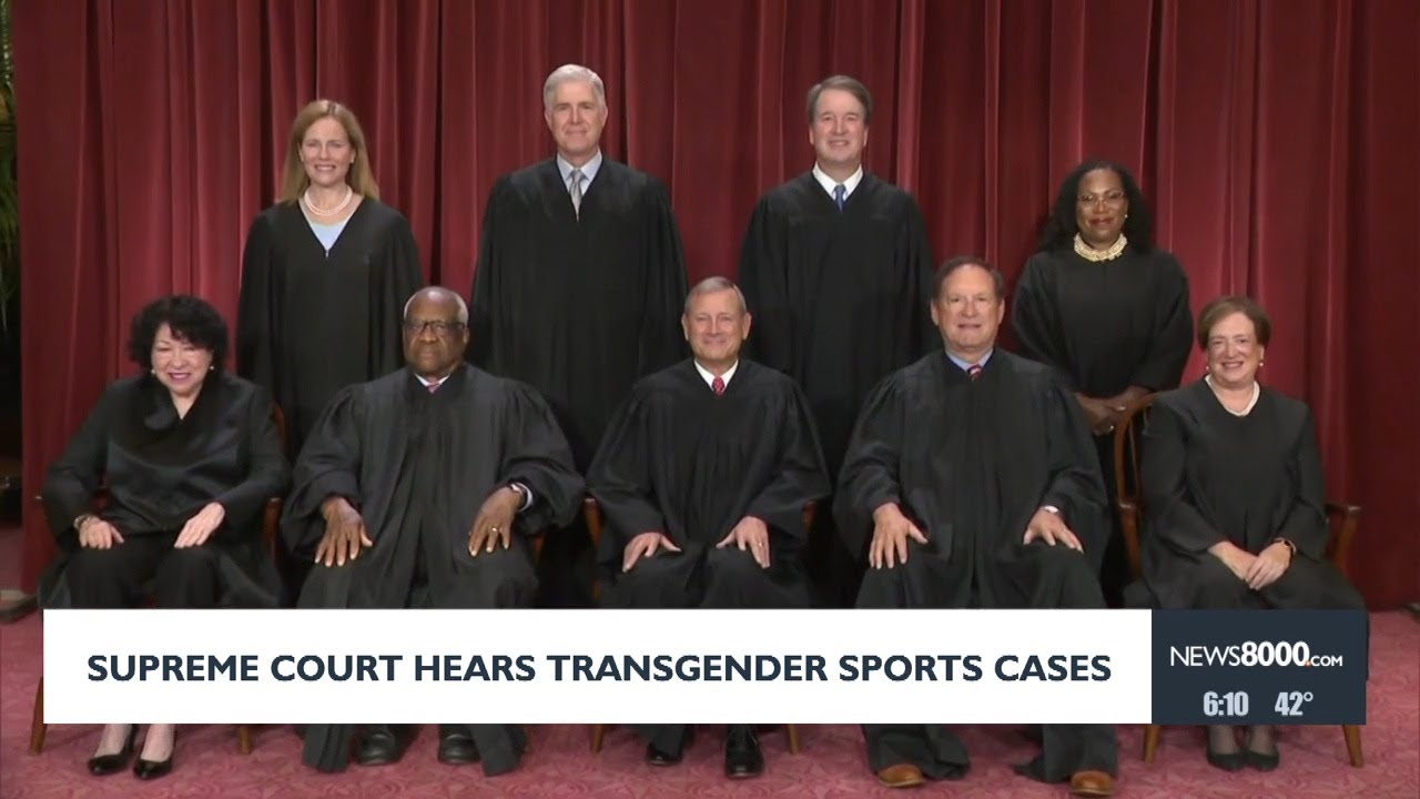 Supreme Court hears transgender sports cases