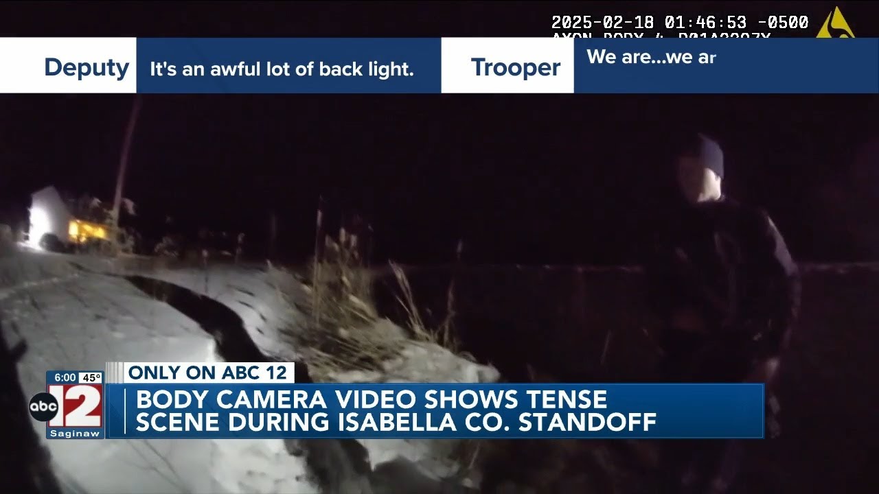 Body camera video details rescue of 12 year old in Isabella Co.