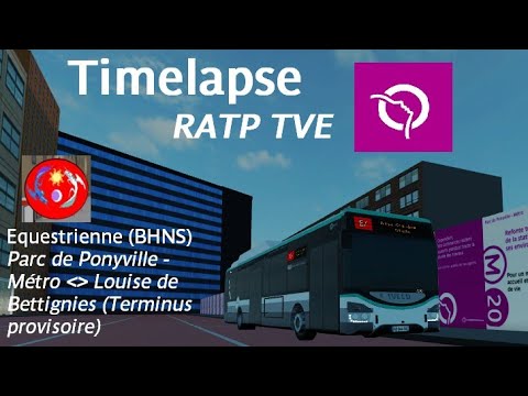 Roblox Time Lapse 4 Ratp Tve Ligne Equestrienne Bhns Youtube - ratp transports du val dequestria tramway roblox