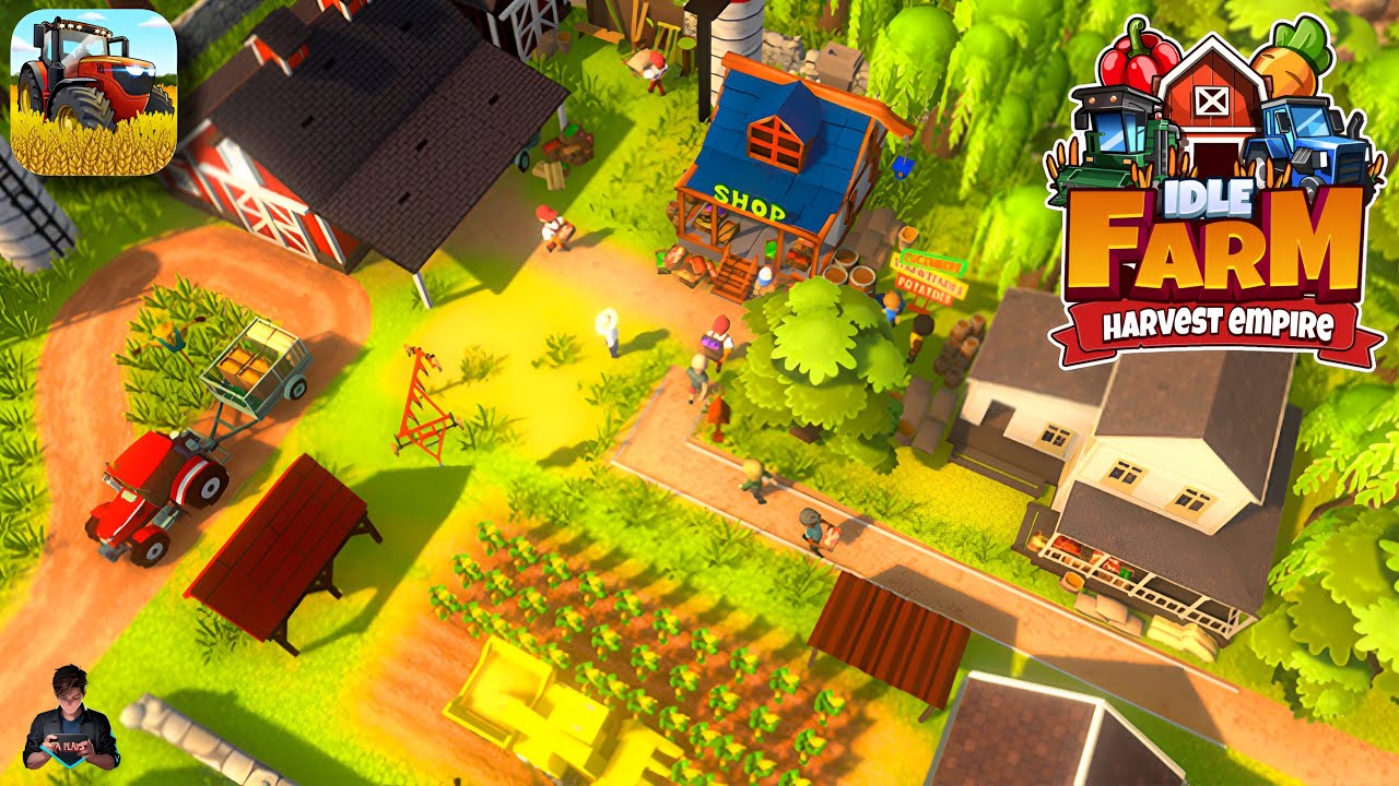 Idle Farm: Harvest Empire First Gameplay Walkthrough | Android / iOS