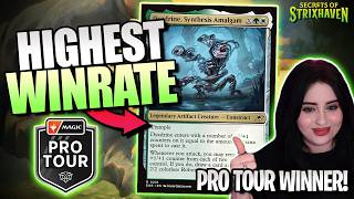 This WON The Pro Tour AND Had the BEST WINRATE!😱 | Secrets of Strixhaven Standard MTG Arena