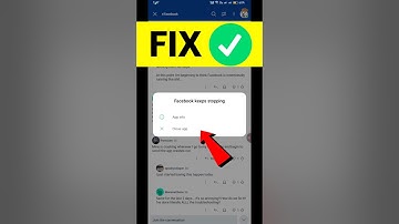 Facebook keeps stopping problem fix | Facebook not working | Fb crashed problem solution #shorts