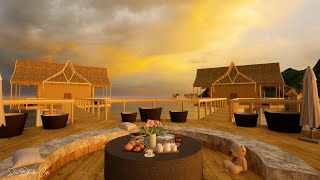 Matira Beach Cafe Bossa Nova : Sunset Coffee Shop Ambience with Relaxing Latin Music For Good Mood by Sea Relaxation Cafe 486 views 1 year ago 1 hour, 34 minutes