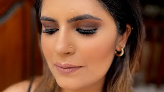 Easy Classic Smokey Eye Makeup | Sri Lankan