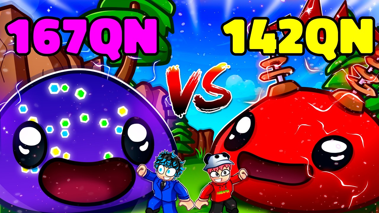 We Raced Using Only ONE SLIME on Slime RNG! ft. Enyu