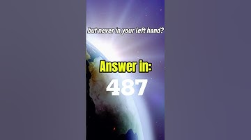 You cannot hold this in your left hand...😲😲🤨#puzzle #riddle #truth #shortvideo #shorts #facts