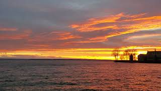 Magnificent Sunset Montreal, Canada  #sunset #Montreal #Canada