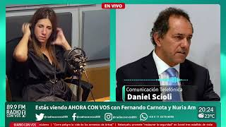 Daniel Scioli - Embajador Argentino en Brasil | Ahora Con Vos