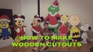 In this video i will tell you the steps on making a wooden character cutout that can last for years!!If you would like more videos from 