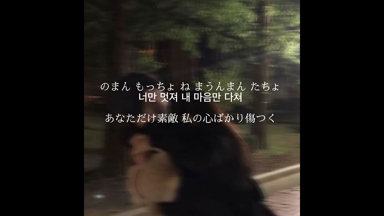 wonder girls-why so lonely-日本語字幕 speed up