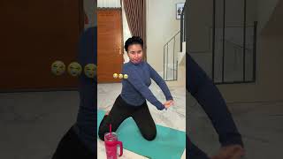 TIWI SPAM K3NTUT PAS LAGI OLAHRAGA🤣 #mifftwills #couplecomedy #prank #couple #funny