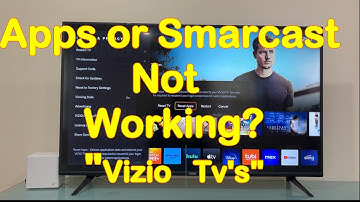 Apps werken niet op Vizio Smart TV (