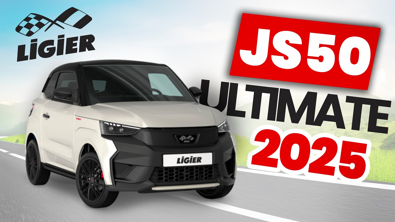 La nouvelle JS50 inspirée par Audi, la meilleur voiture sans permis de 2025 ?
