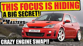 THIS FORD FOCUS HAS A TWIN TURBO V8 AND SOME CRAZY CUSTOM TOUCHES🔥 Fast Car Build Masters Episode 13
