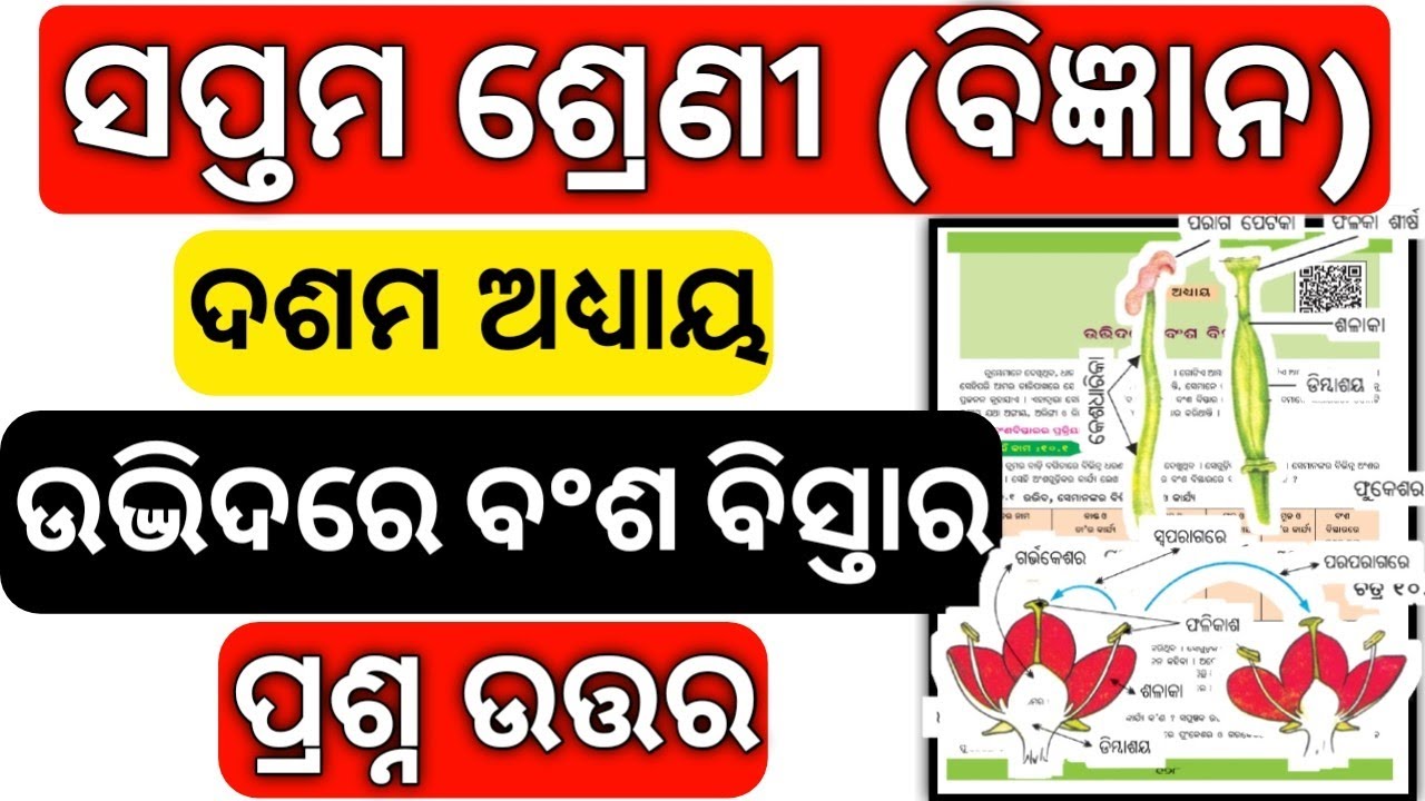 class 7 science chapter 10 odia medium question answer ll class 7 science chapter 10 odia medium