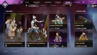 New Apex legends store final sunset wraith skin returns