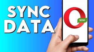 How To Sync Data on Opera Mini Browser Phone App screenshot 3