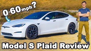 Tesla Model S Plaid review  what will it do 060mph?