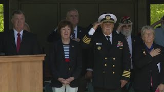 Collins honors fallen service members at Memorial Day ceremony