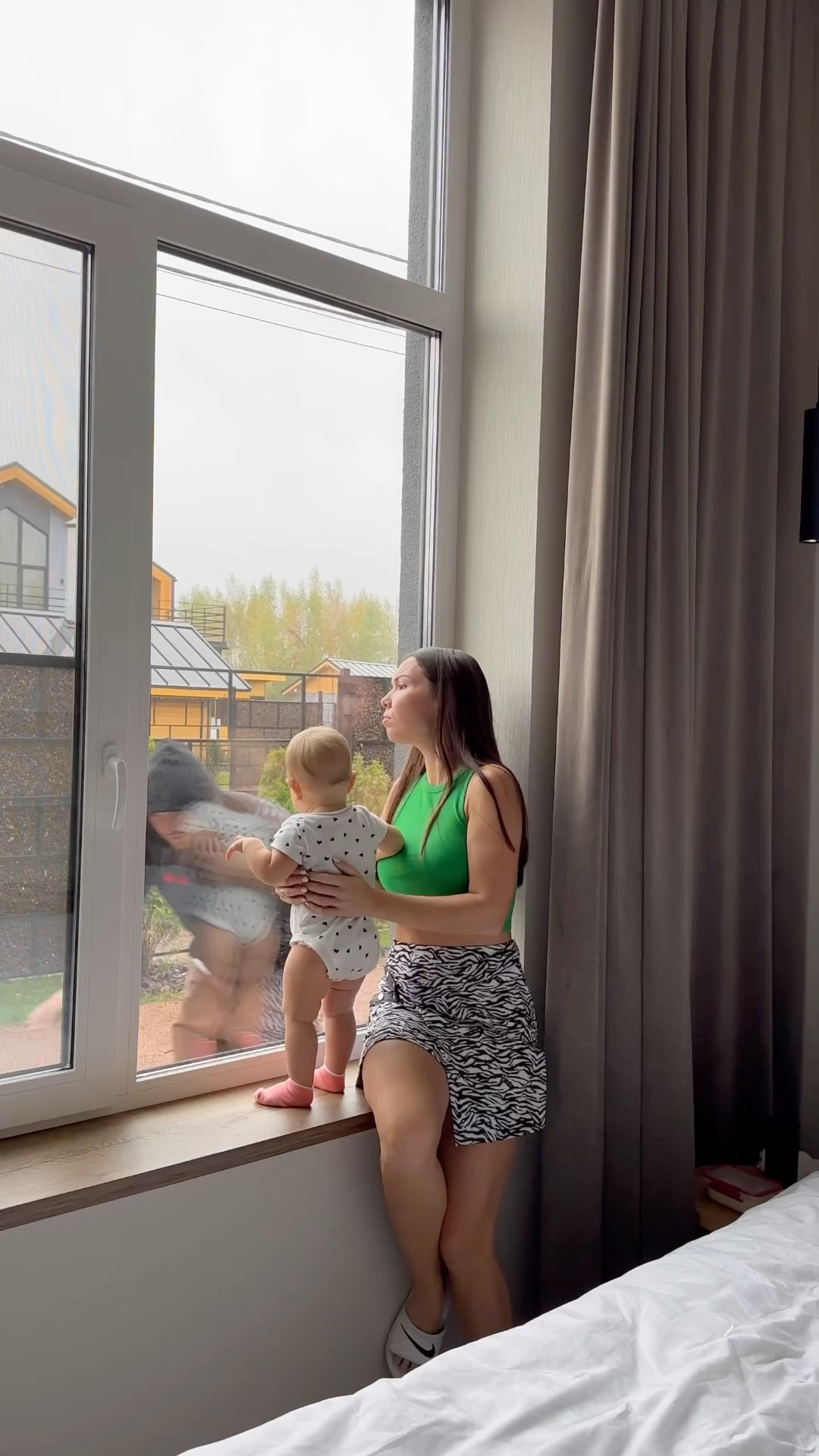 Happiness to the young parents