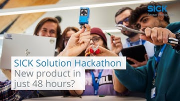 Can you develop a product in just 48 hours? SICK Solution Hackathon 2022