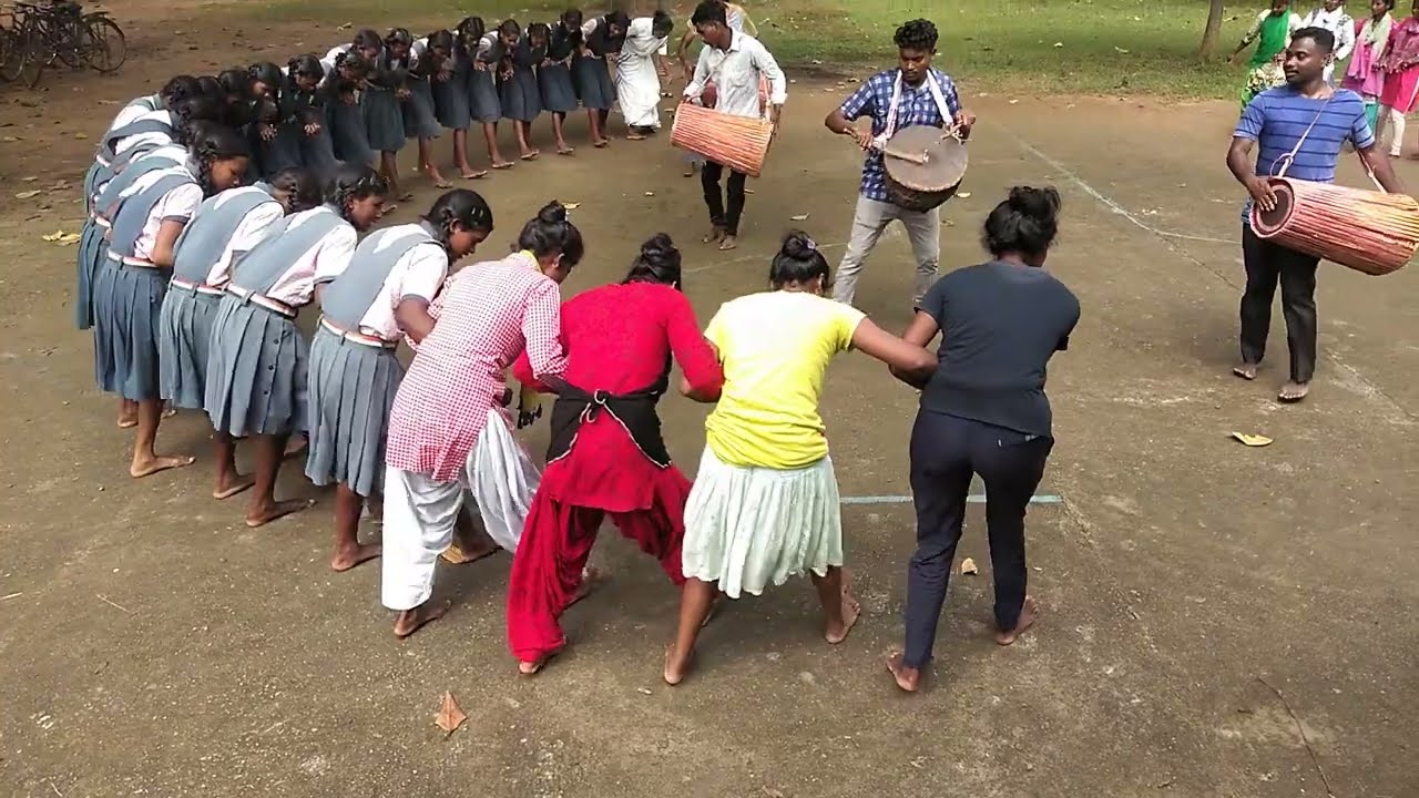 आदिवासी नाच 3 🌳🌲