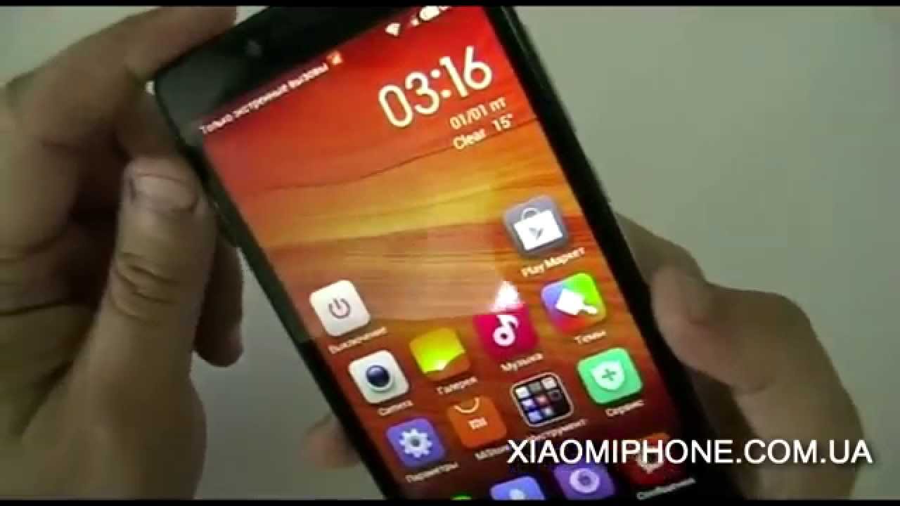Обзор телефона Xiaomi RedMi Note на русском языке